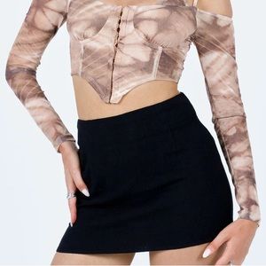 SELBY MINI SKIRT BLACK